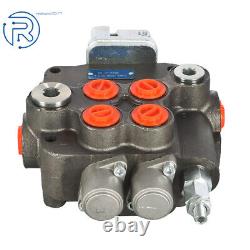 Hydraulic Directional Control Valve withJoystick withconversion 21GPM 2 Spool US