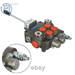 Hydraulic Directional Control Valve withJoystick withconversion 21GPM 2 Spool US