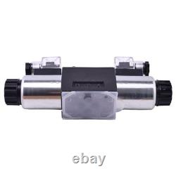 Hydraulic Directional Solenoid Valve D1VW015CNJW91 for Parker Crane Loader 24V