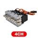 Hydraulic Directional Valve 8mpa With 4mm Connector For 1/12 1/14 1/16 Rc Toys