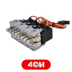 Hydraulic Directional Valve 8mpA with 4mm Connector for 1/12 1/14 1/16 RC Toys