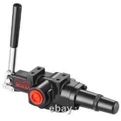 Hydraulic Valve 1 Spool 25 GPM Hydraulic Directional Control Valve 3626 PSI