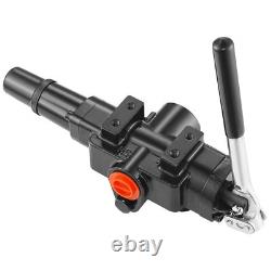 Hydraulic Valve 1 Spool 25 GPM Hydraulic Directional Control Valve 3626 PSI