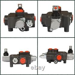 Hydraulic Valve 1 Spool Hydraulic Directional Control Valve 4 Way 3 Place Spr