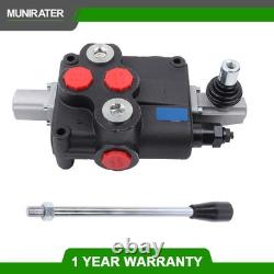 Hydraulic Valve 1 Spool Hydraulic Directional Control Valve Double Acting Valve