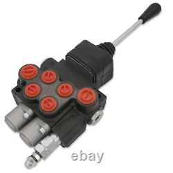 Hydraulic Valve 2 Spool, Hydraulic Directional Control Valve, 11GPM Hydraulic