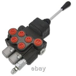 Hydraulic Valve 2 Spool, Hydraulic Directional Control Valve, 11gpm Hydraulic Jo