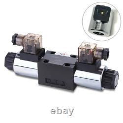 Hydraulic Valve Directional Control Electric Solenoid D03 (NG6) Size-6 3-Posi