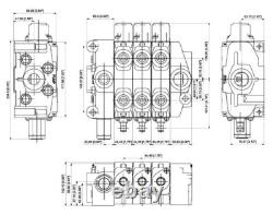 Hyflow SDV40 Hydraulic Sectional Directional Control Valve
