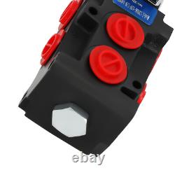 Industrial Hydraulic Directional Valve 12V DC 6 Ports 13GPM 3625PSI DIN Mount