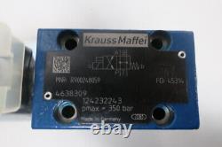 Krauss Maffei R900248059 Hydraulic Directional Control Valve 350bar 24v-dc