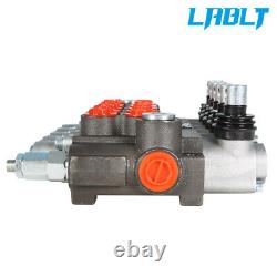 LABLT 13 GPM Hydraulic Directional Control Valve SAE Ports 3600 PSI 5 Spools