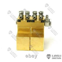 LESU Hydraulic Directional Control Valve 2CH for 1/14 Loader RC Truck Excavator