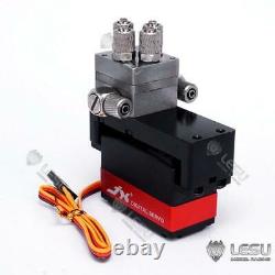 LESU Metal Directional Valve Distribution 9KG Servo for Scale RC Hydraulic Truck