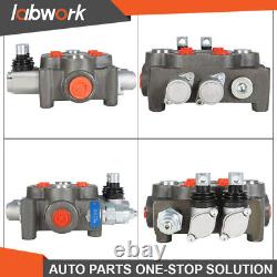 Labwork 2 Spool Hydraulic Directional Control Valve 25 GPM, 3000 PSI, BSPP