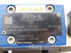 MOOG WEH43P10A08CSBN/VP06 Hydraulic Directional Solenoid Valve 5075 PSI 24 VDC