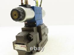 MOOG WEH43P10A08CSBN/VP06 Hydraulic Directional Solenoid Valve 5075 PSI 24 VDC MOOG WEH43P10A08CSBN/VP06 Hydraulic Directional Solenoid Valve 5075 PSI 24 VDC