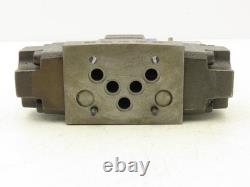 MOOG WEH43P10A08CSBN/VP06 Hydraulic Directional Solenoid Valve 5075 PSI 24 VDC