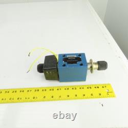 Mannesmann Rexroth 4WE10E33/CW110N9K4 4/3 Way Hydraulic Directional Valve 120V