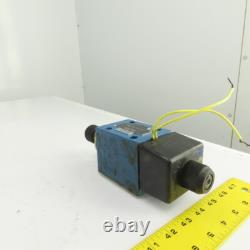 Mannesmann Rexroth 4WE10E33/CW110N9K4 4/3 Way Hydraulic Directional Valve 120V