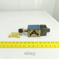 Mannesmann Rexroth 4WE10E33/CW110N9K4 4/3 Way Hydraulic Directional Valve 120V