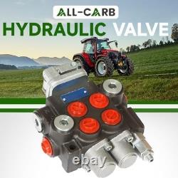 Marddpair 2-Spool Hydraulic Directional Control Valve 11 GPM 3600 PSI