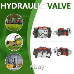 Marddpair 2-Spool Hydraulic Directional Control Valve 11 GPM 3600 PSI