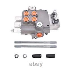 Mitoharet 2 Spool Hydraulic Directional Double Acting Control Valve for Tractor