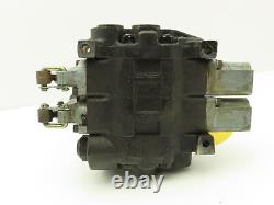 Monoblock Hydraulic Directional Control Valve 2-Spool 3-Position Manual Return