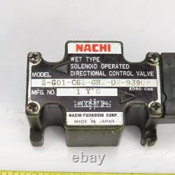 NACHI S-G01-C6S-GRZ-D2-9390A Hydraulic Directional Control Valve 24VDC