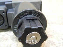 NACHI SS-G01-C7Y-R-C115-E31 Hydraulic Directional Control Valve 110V / 5060Hz