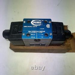 NEW CONTINENTAL HYDRAULICS VS12M-3A-G-60L-H DIRECTIONAL VALVE With 3633139 COILS