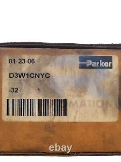 NEW Parker D3W1CNYC-32 Hydraulic Directional Control Valve 120/60-110/50V/Hz