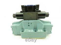 Nachi DSS-G06-C6-R-D2-E12 Hydraulic Directional Control Solenoid Valve 24VDC D08