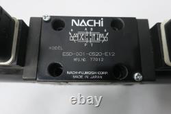 Nachi ESD-G01-C520-E12 Hydraulic Directional Control Valve