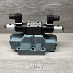 Nachi ESD-G06-C5250-E-E12 Hydraulic Directional Valve With EA64-D2-1A 24VDC Coils