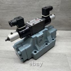 Nachi ESD-G06-C5250-E-E12 Hydraulic Directional Valve With EA64-D2-1A 24VDC Coils