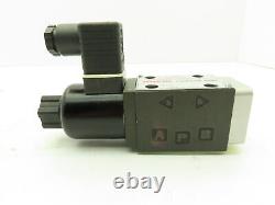 Nachi SA-G01-A3Z-D1-E20 Hydraulic Directional Control Solenoid Valve 12VDC D03