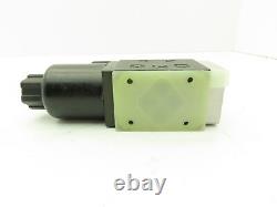 Nachi SA-G01-A3Z-D1-E20 Hydraulic Directional Control Solenoid Valve 12VDC D03