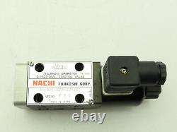 Nachi SA-G01-H3X-D2-E20 Hydraulic Directional Control Wet Solenoid Valve 24VDC