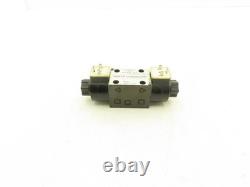 Nachi SLD-G01-E3X-C1-G30 Solenoid Operated Hydraulic Directional Valve 110V