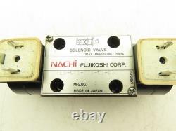 Nachi SLD-G01-E3X-C1-G30 Solenoid Operated Hydraulic Directional Valve 110V