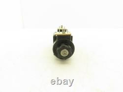 Nachi SLD-G01-E3X-C1-G30 Solenoid Operated Hydraulic Directional Valve 110V