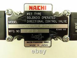 Nachi SS-G01-A3X-R-D250-E20 Hydraulic Directional Control Solenoid Valve D03