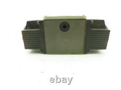 Nachi SS-G03-C6-R-D2-E10 Hydraulic Directional Control Wet Solenoid Valve 24VDC