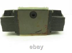 Nachi SS-G03-E3X-FR-E115-E10 Hydraulic Directional Control Solenoid Valve 120V