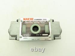 Nachi SS-G03-E3Z-R-C115-E10 Hydraulic Directional Control Solenoid Valve 120V