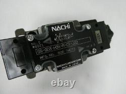 Nachi SS-G03-H3X-R-C1-J22 Hydraulic Directional Control Valve 110v-ac