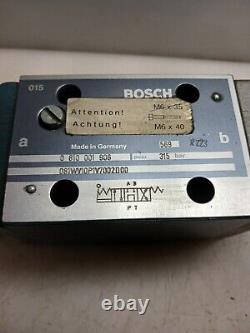 New Bosch Hydraulic Directional Control Valve 4600 Psi 081wv10p1v7002d00