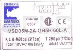 New Continental Hydraulics Vsd05m-2a-gb5h-60l-a Directional Valve